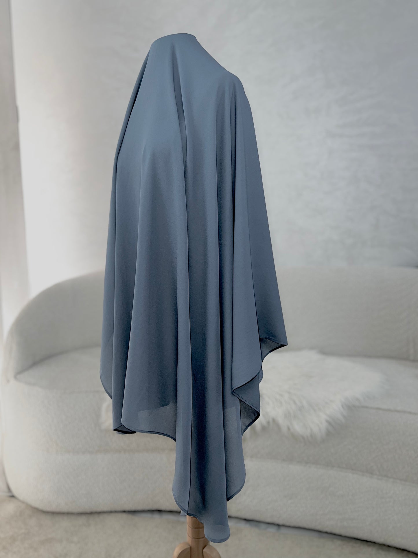 Hijab en crêpe