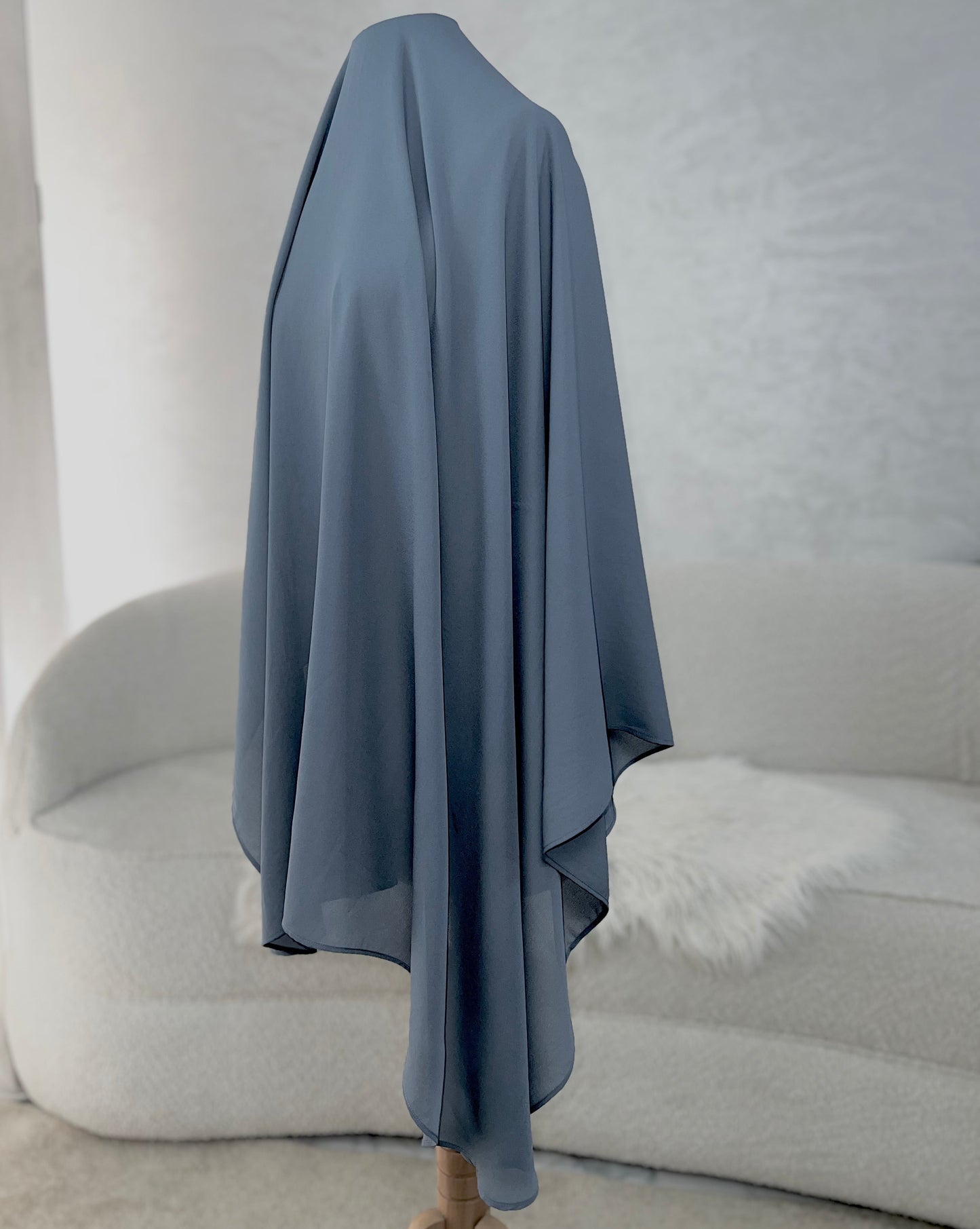 Hijab en crêpe