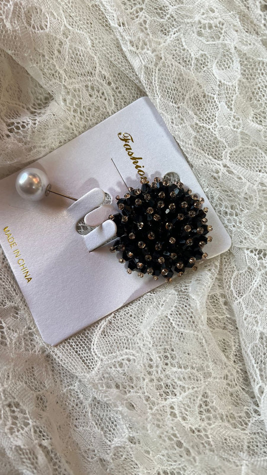 دبوس وردة اللؤلؤي (G)