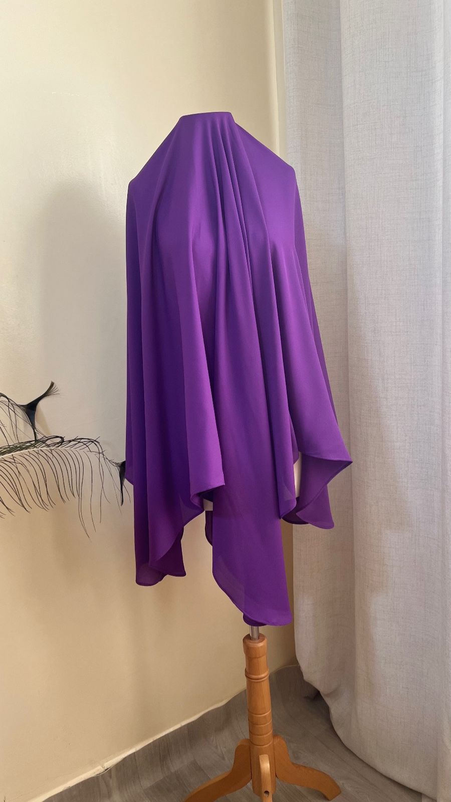 Hijab violet