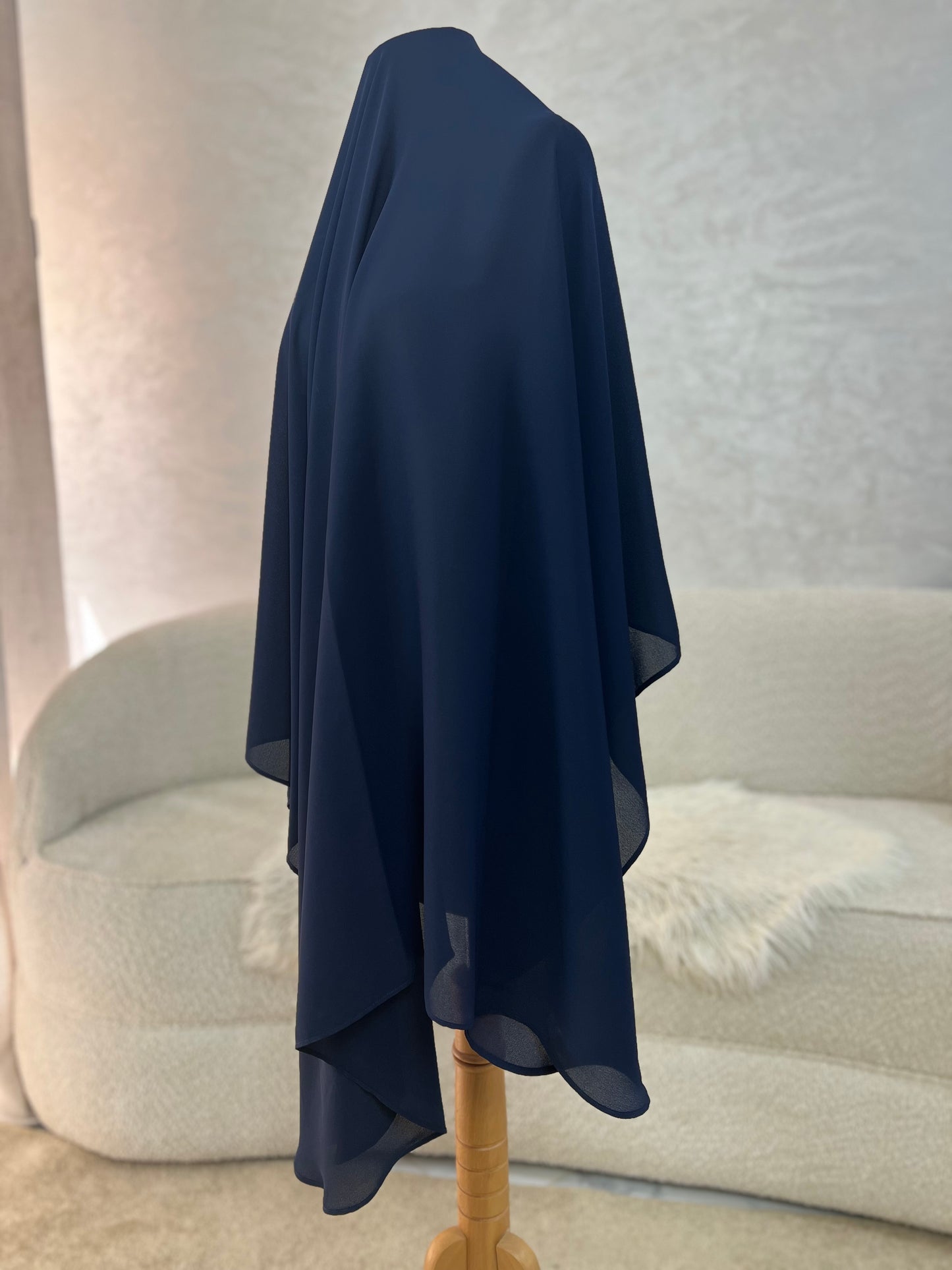 Hijab en crêpe
