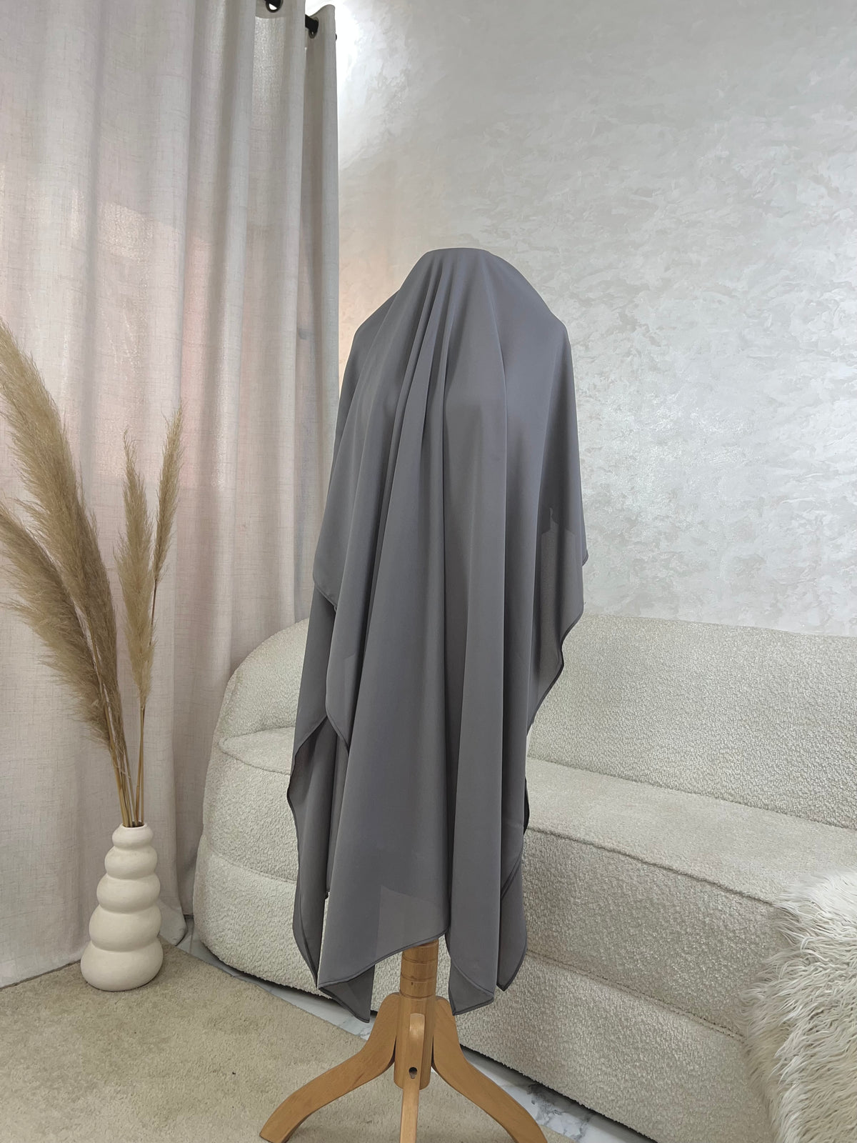 Hijab en crêpe