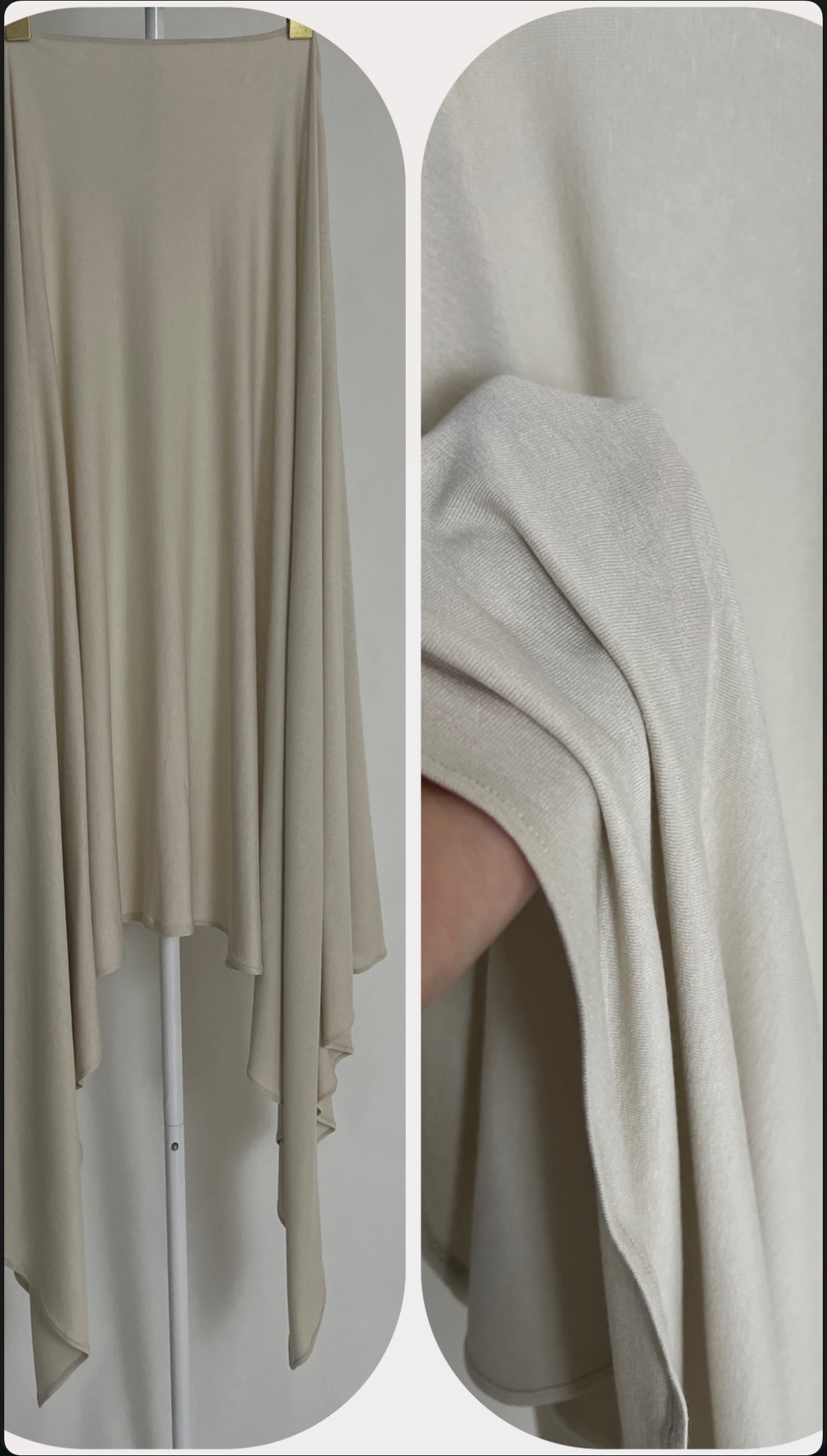 Hijab en jersey cotton