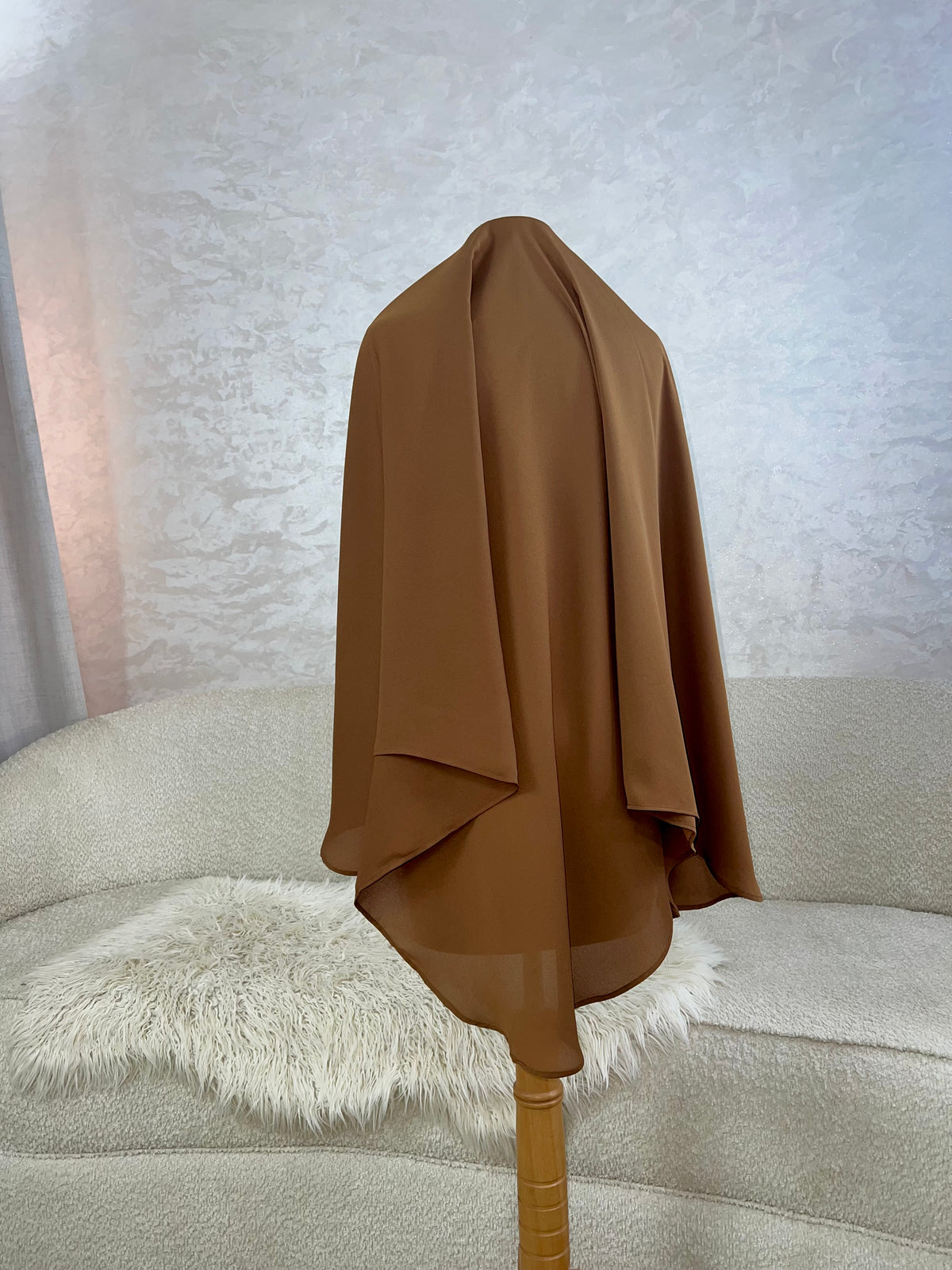 Hijab en crêpe