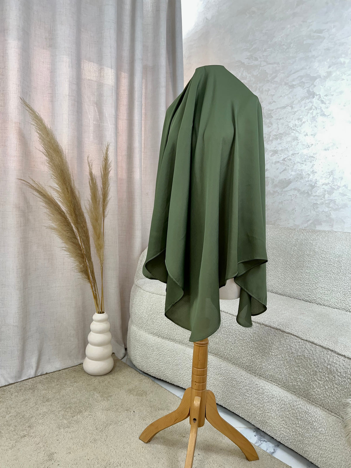 Hijab en crêpe