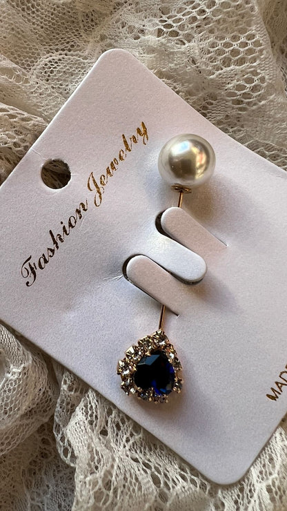 دبوس قلب بلؤلؤة