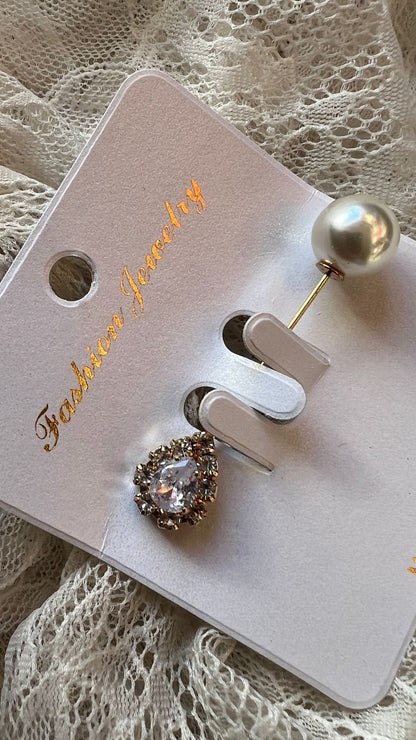 Pearled Louisa Brooch