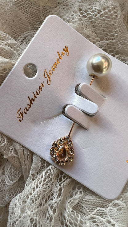 Pearled Louisa Brooch