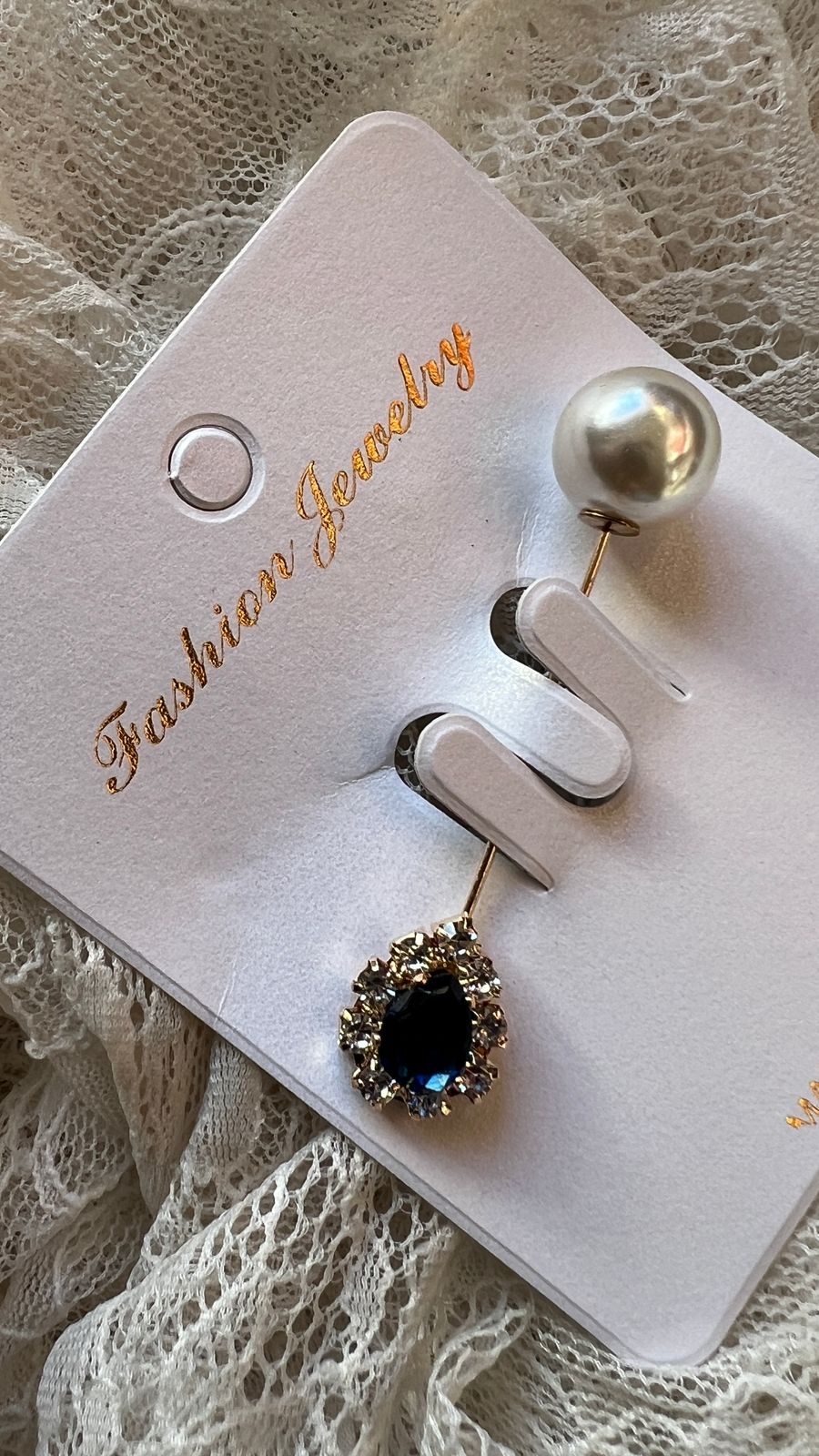 Broche Louisa à perle