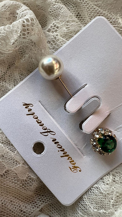 Pearled Circle Brooch